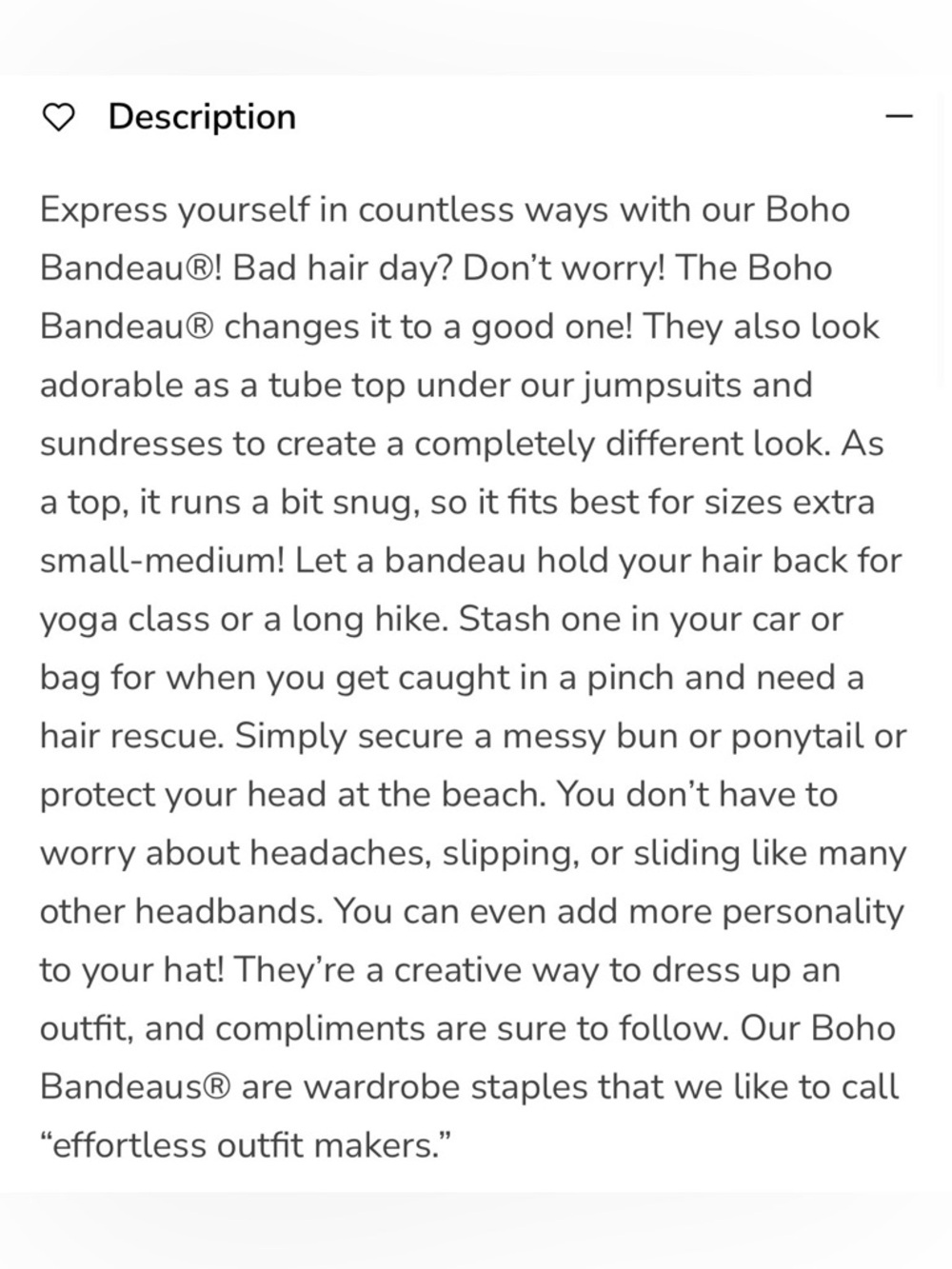 Natural Life Full-size Boho Bandeau Headband - Picture 13 of 14